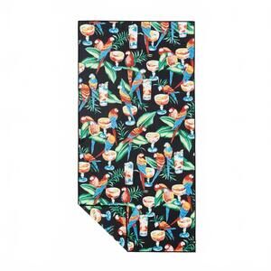 NEW SLOWTIDE cocktail party quick dry towel in black